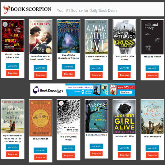 Bookscorpion.org Screenshot