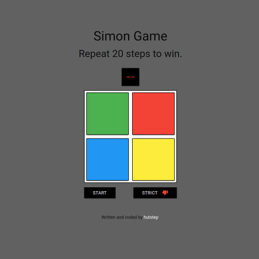 Simon Spiel Screenshot